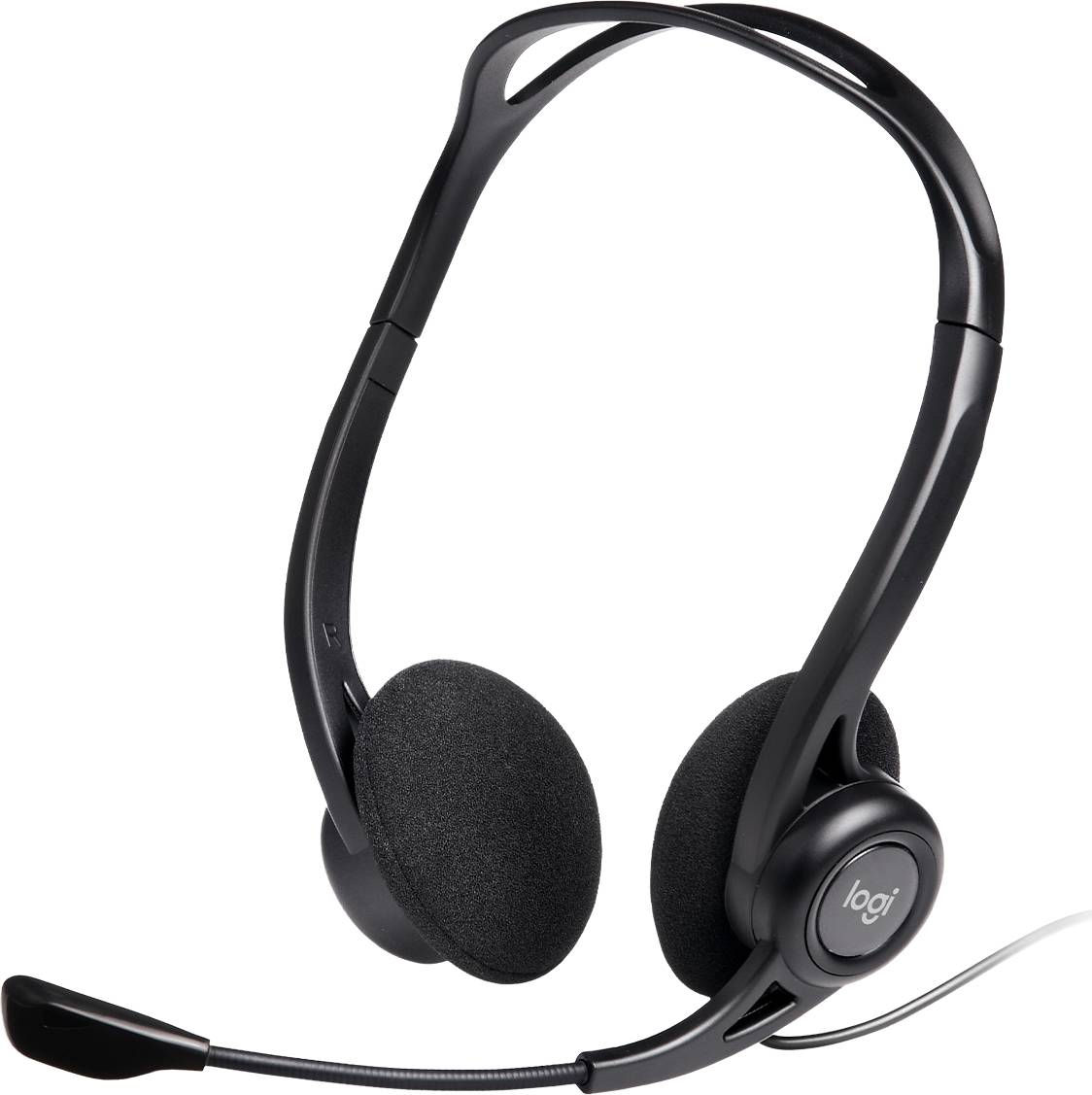 Rca Informatique - image du produit : CASQUE MICRO AUDIO PC 960 NOIR FILAIRE STEREO USB