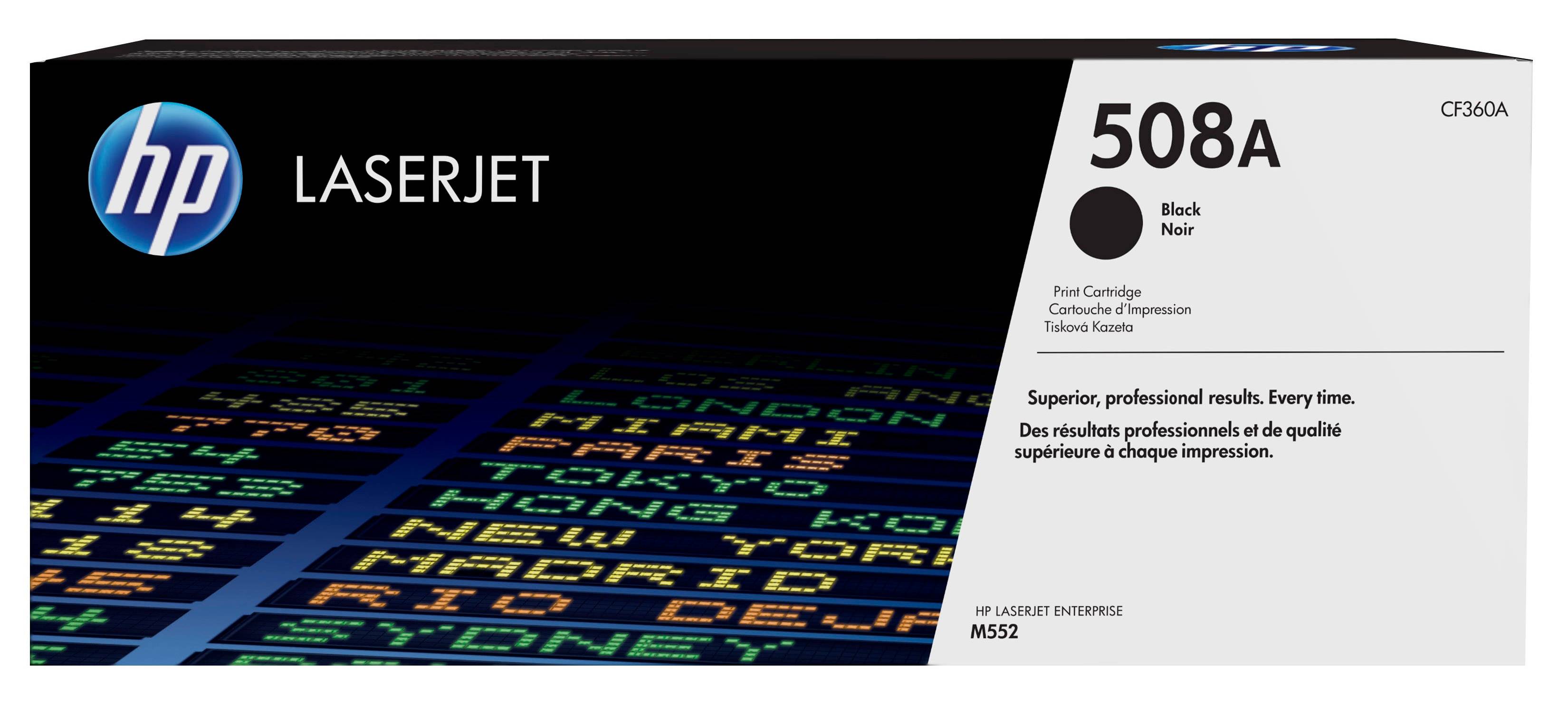 Rca Informatique - Image du produit : TONER CARTRIDGE 508A BLACK