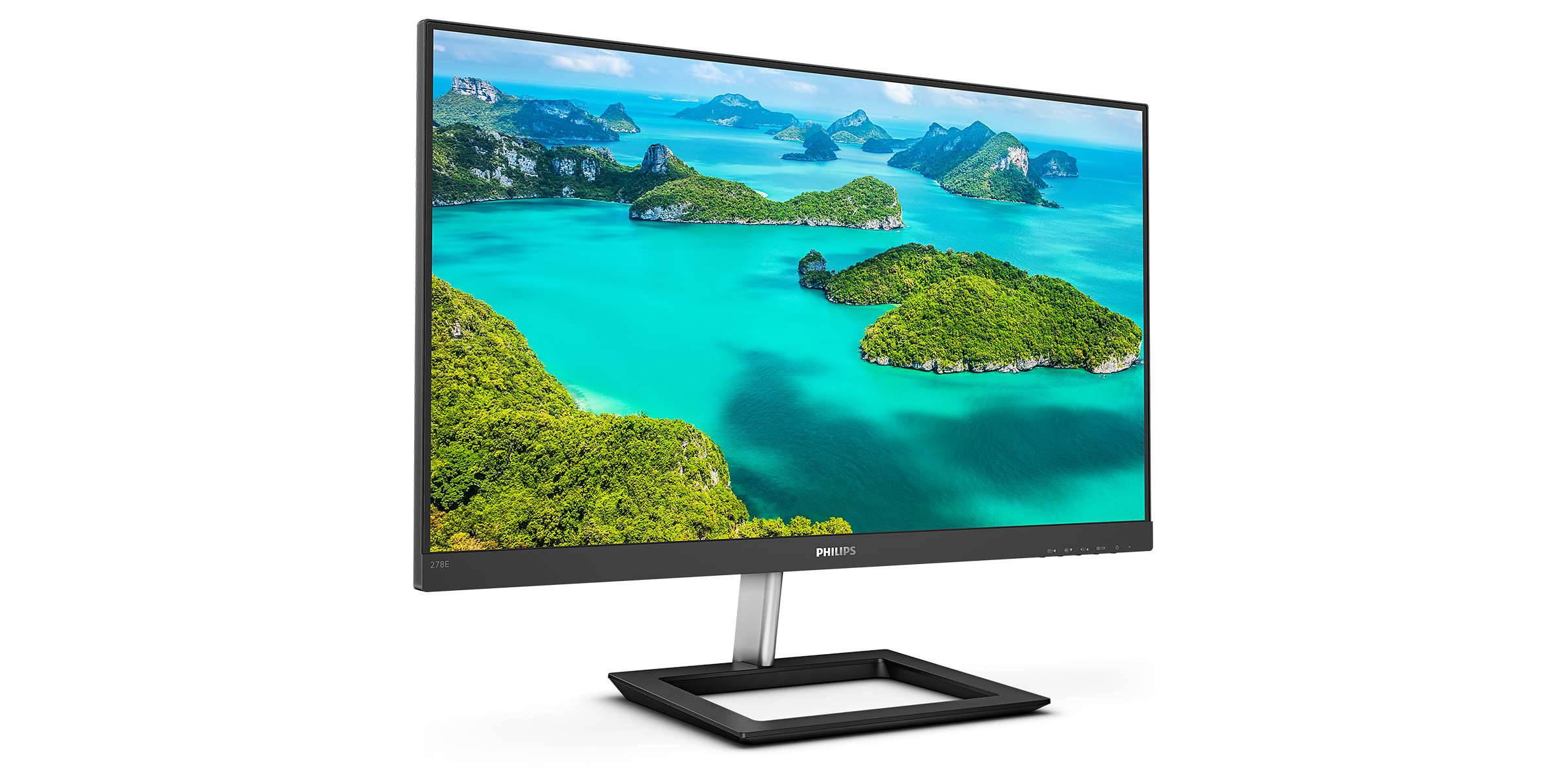 Rca Informatique - image du produit : 278E1A/00 27IN IPS 4K UHD 350CD 4MS/2HDMI/DP