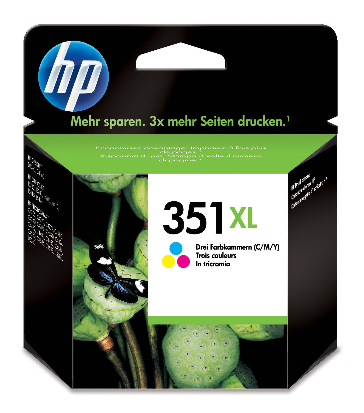 Rca Informatique - Image du produit : INK CARTRIDGE NO 351 XL C/M/Y BLISTER