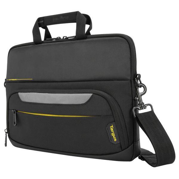 Rca Informatique - image du produit : TARGUS CITYGEAR 10-12IN SLIM SLIM TOPLOAD BLACK