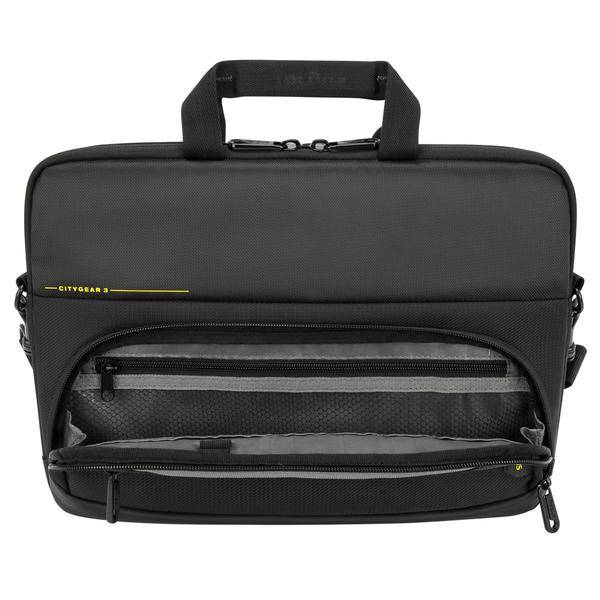 Rca Informatique - image du produit : TARGUS CITYGEAR 10-12IN SLIM SLIM TOPLOAD BLACK