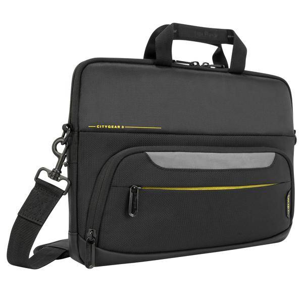 Rca Informatique - image du produit : TARGUS CITYGEAR 10-12IN SLIM SLIM TOPLOAD BLACK