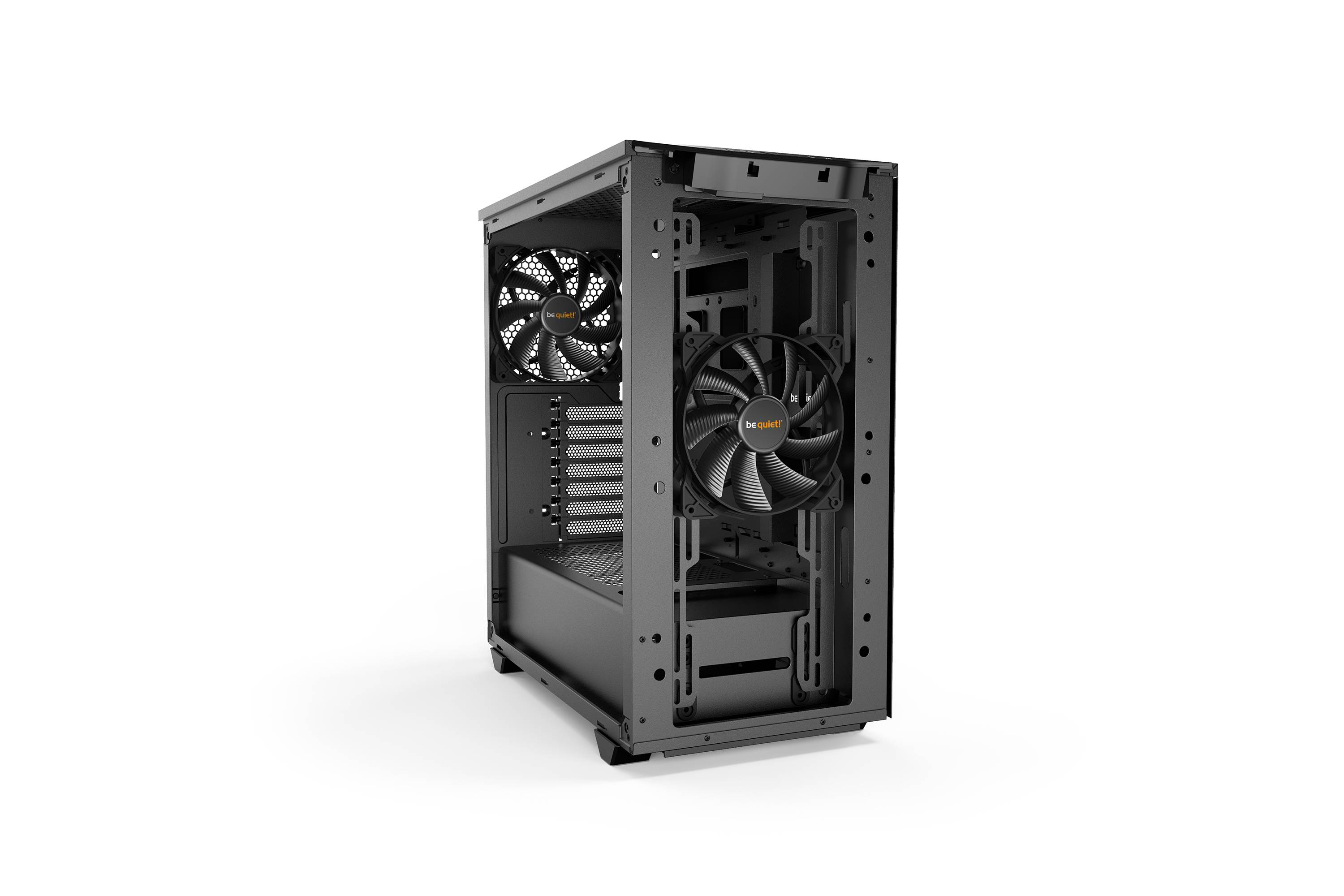 Rca Informatique - image du produit : PURE BASE 500 BLACK ATX M-ATX MINI-ITX