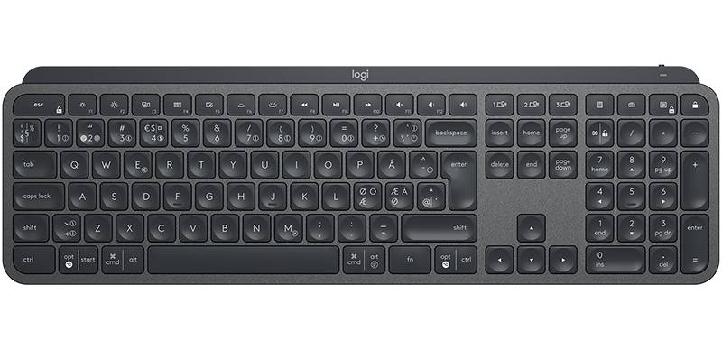 Rca Informatique - image du produit : MX KEYS ADVA.WRLS ILLUM.KEYB. GRAPH PAN 2.4GHZ/BT N/A NORDIC