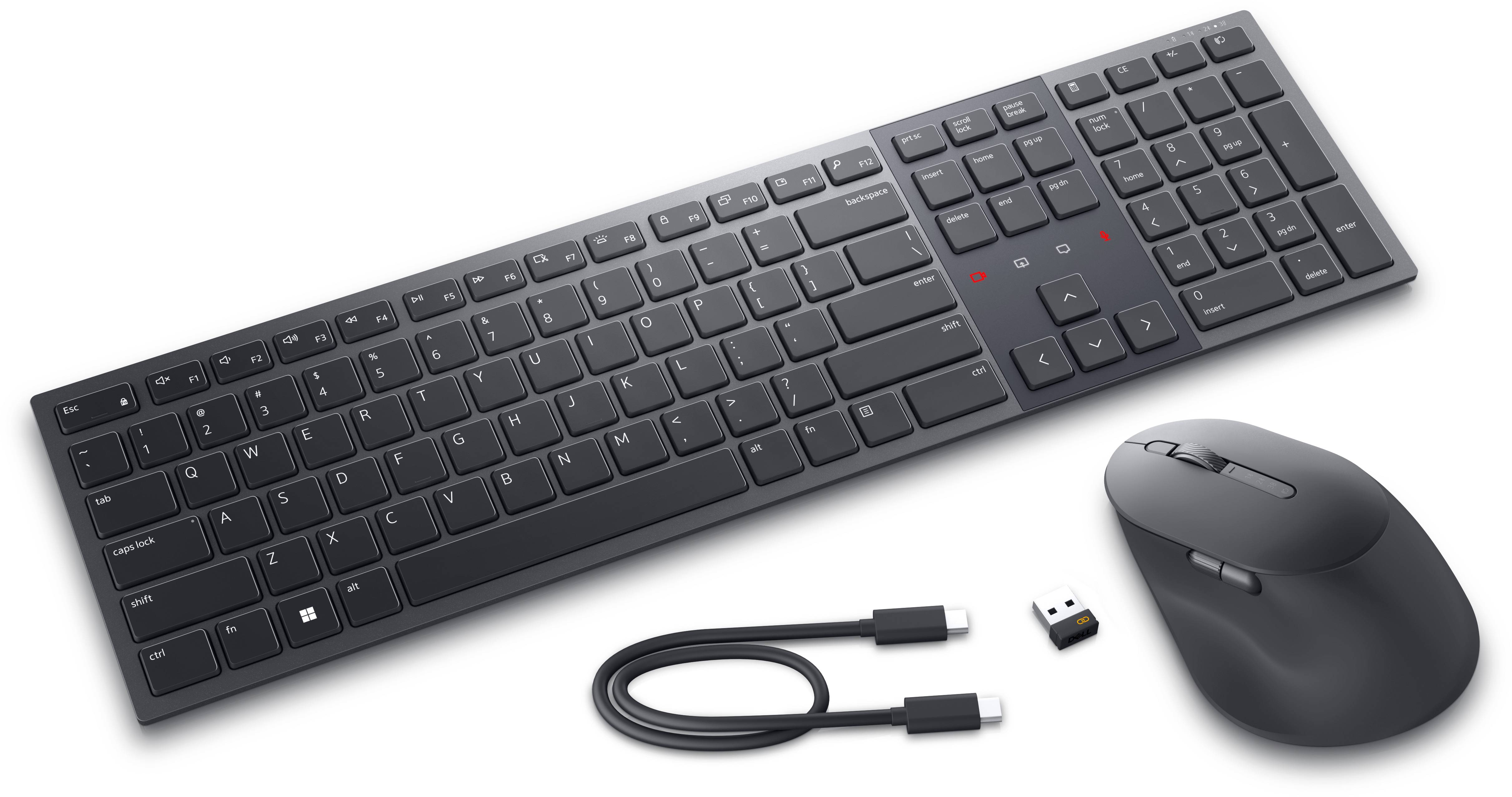 Rca Informatique - image du produit : DELL PREMIER COLLABORATION KEYBOARD AND MOUSE - KM900 - FRE