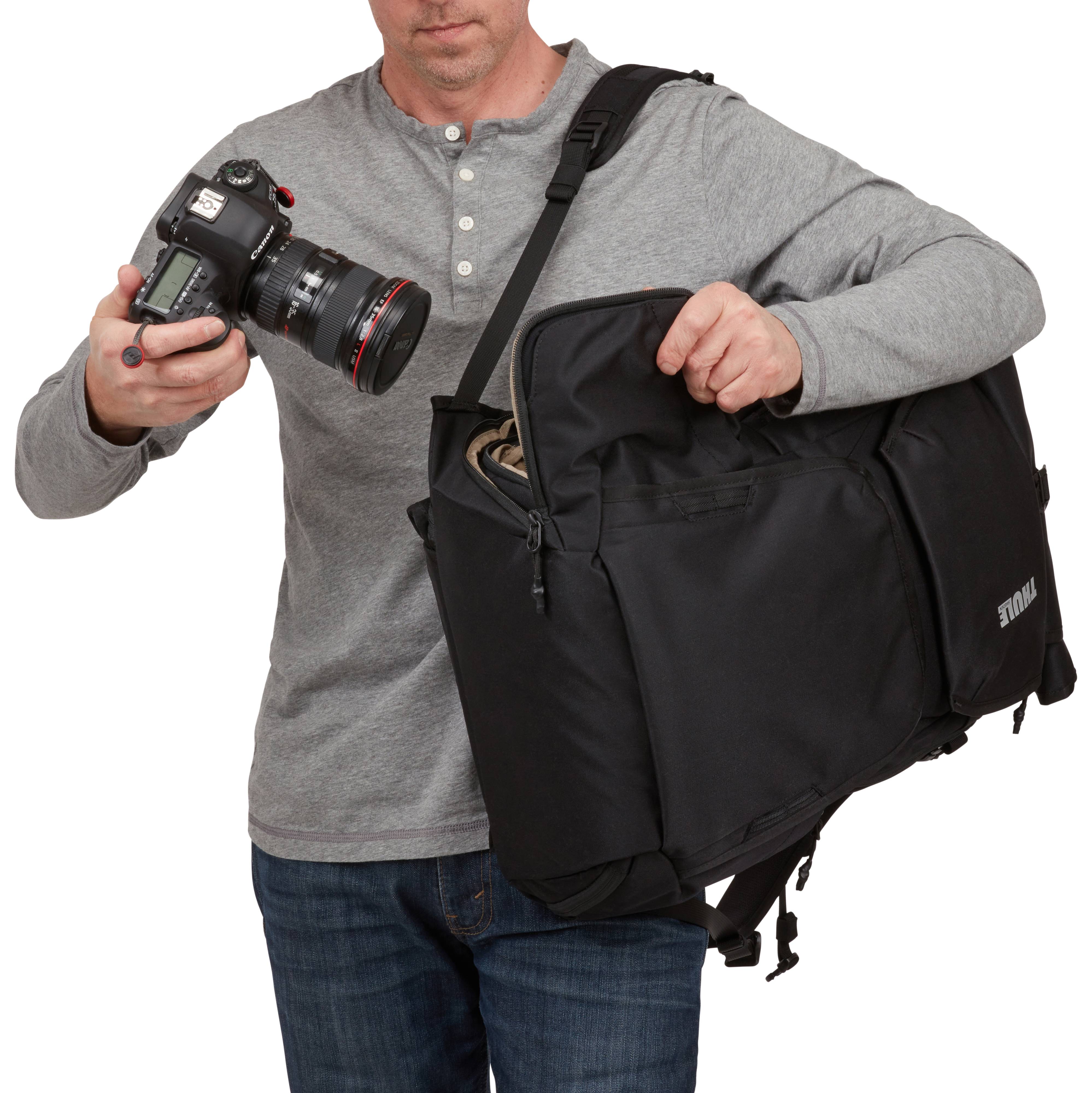 Rca Informatique - image du produit : THULE COVERT DSLR BACKPACK 32L BLACK