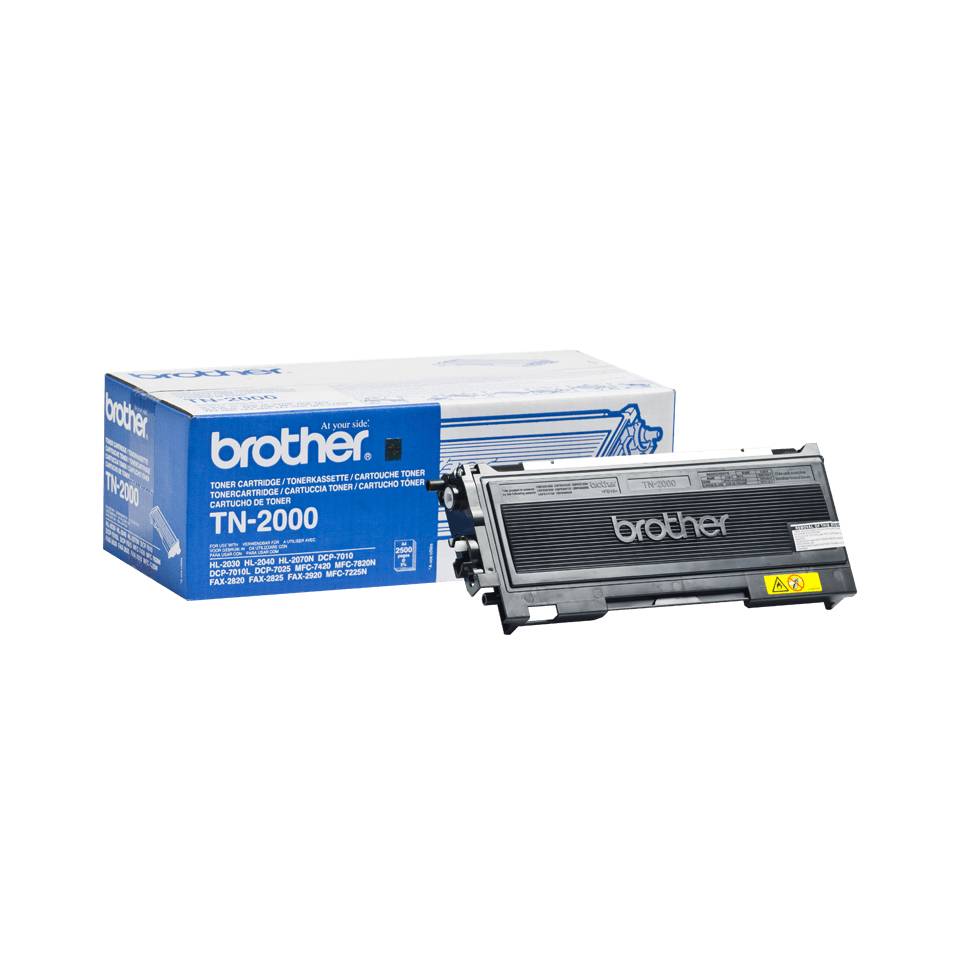 Rca Informatique - image du produit : TN-2000 KIT TONER 2500 PG F/ FAX 28XX/2920 HL20XX/2070N