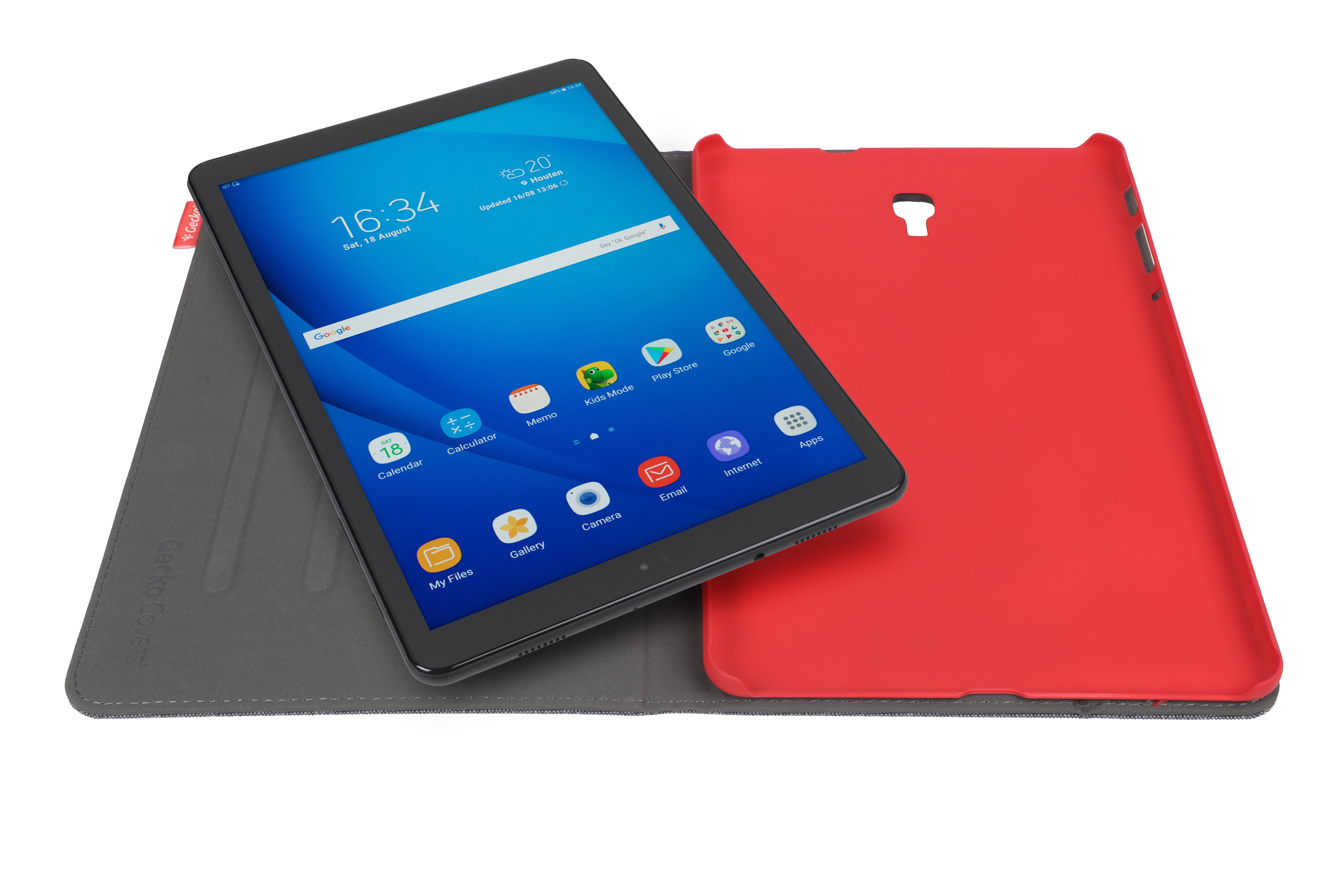 Rca Informatique - image du produit : SAMSUNG GALAXY TAB A 10.5 (2018) EASY-CLICK COVER GREY RED