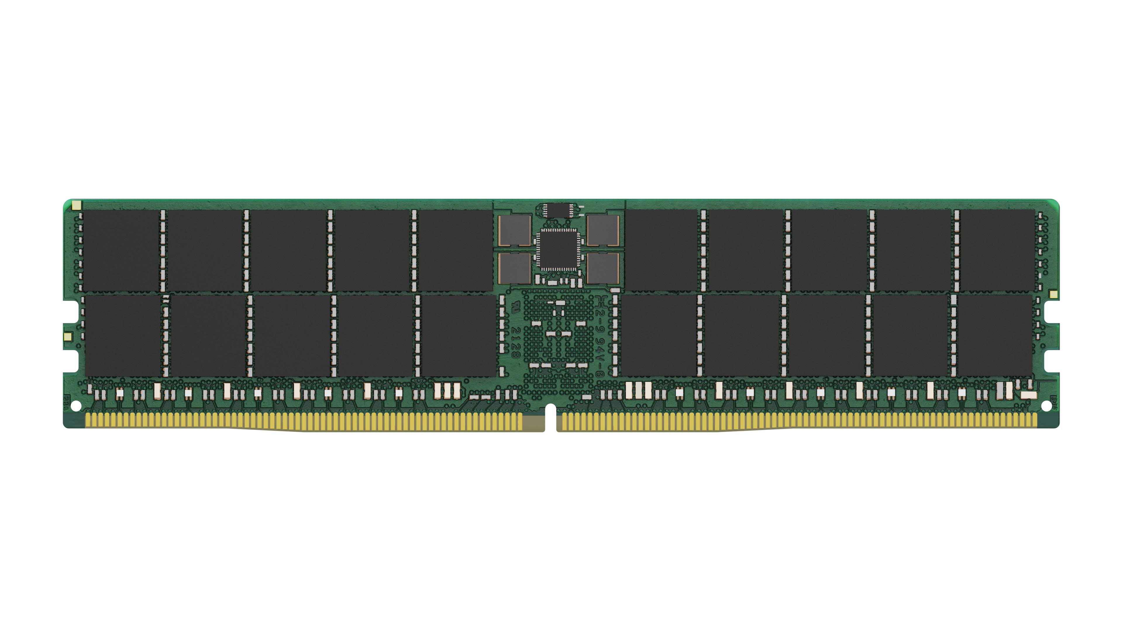 Rca Informatique - image du produit : 64GB DDR5 4800MT/S ECC REG CL40 DIMM 2RX4 MICRON D RENESAS