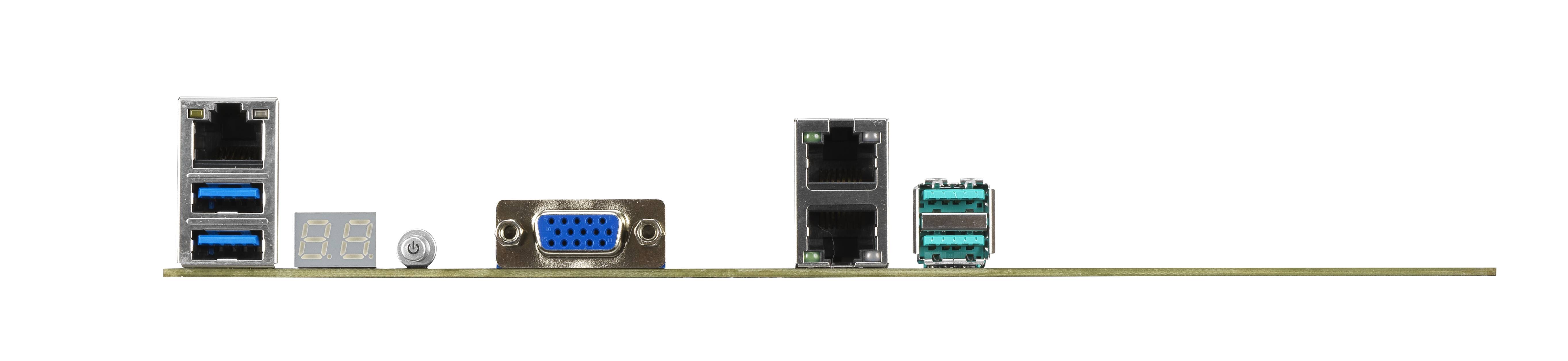 Rca Informatique - image du produit : P11C-M/10G-2T MATX SND+GLN+U3+M2 SATA6GB/S DDR4