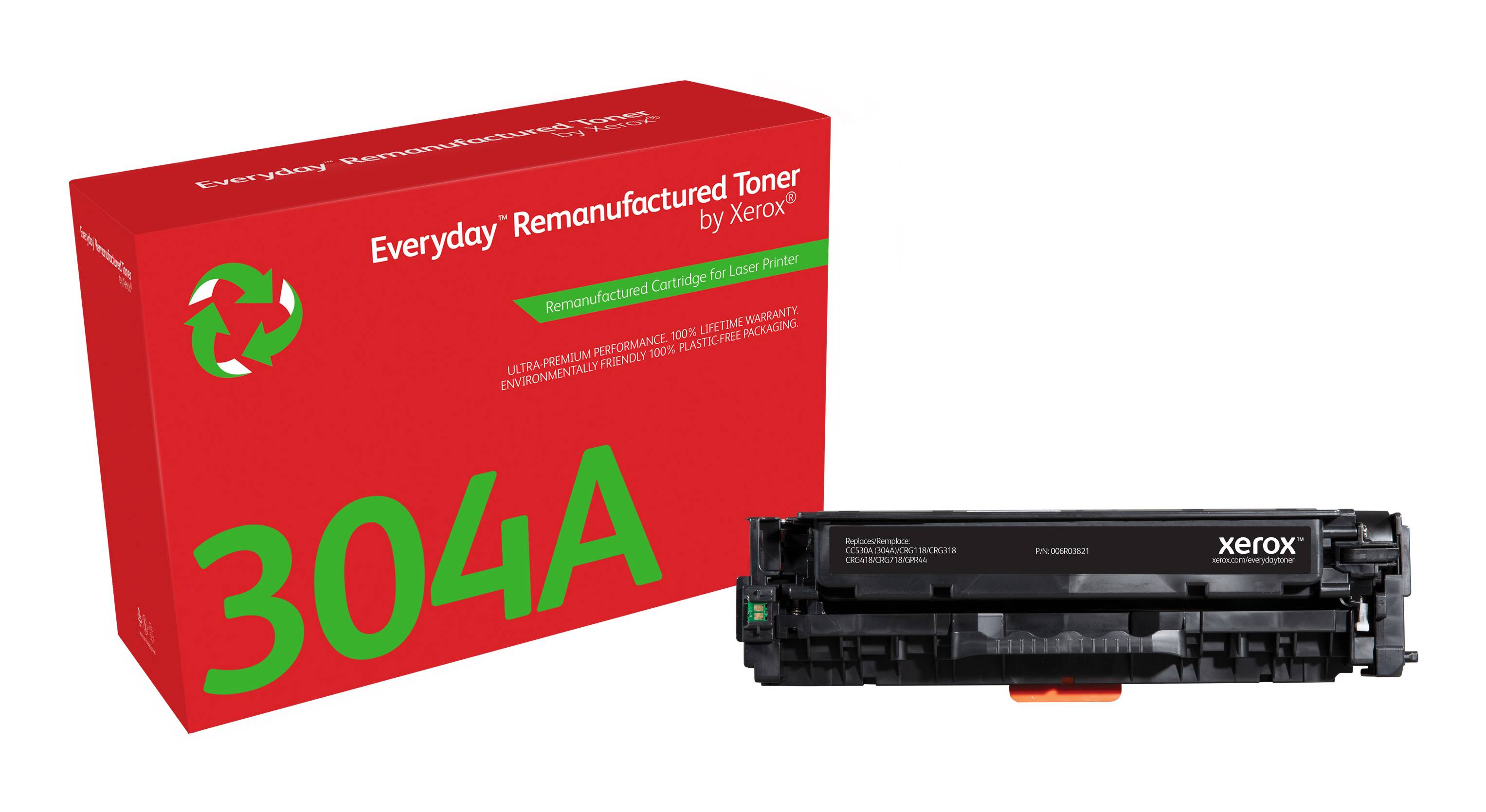 Rca Informatique - Image du produit : BLACK TONER CARTRIDGE LIKE HP 304A FOR COLOR LASERJET CP2025