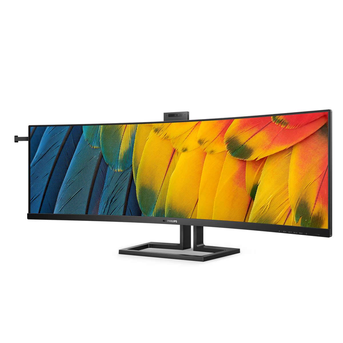 Rca Informatique - image du produit : 45B1U6900CH 44.5IN CURV VA 5K 450CD/2HDMI/DP/4USB/2USB-C/HAS