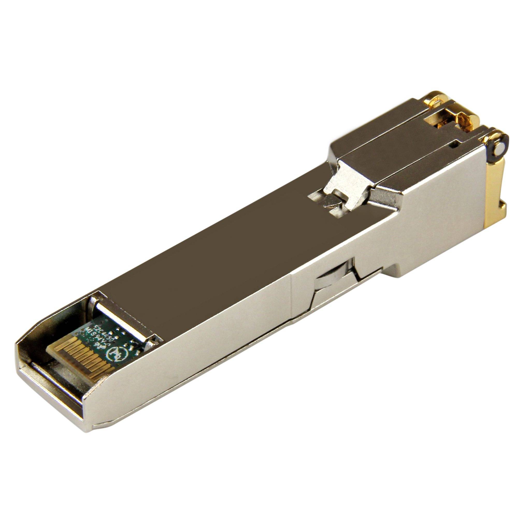 Rca Informatique - image du produit : MODULE DE TRANSCEIVER SFP GIGABIT RJ45 EN CUIVRE