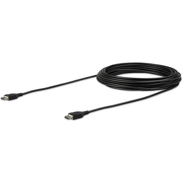 Rca Informatique - image du produit : 15M ACTIVE OPTICAL DP CABLE - DP 1.4 - 8K 60HZ - HDCP 2.2