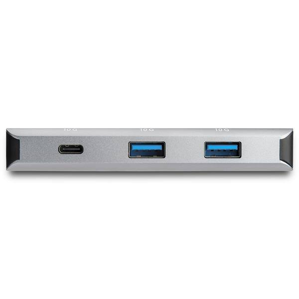 Rca Informatique - image du produit : 4 PORT USBC HUB 3X USB-A 1X USB-C