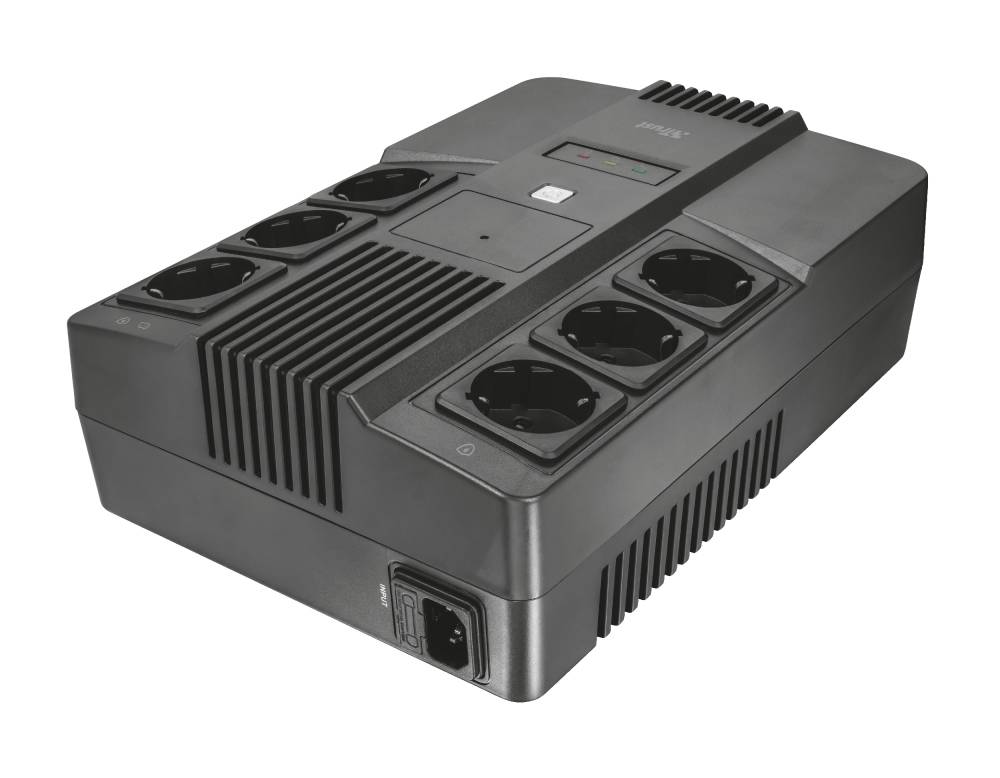 Rca Informatique - Image du produit : MAXXON POWERSTRIP UPS 800VA BQ 4