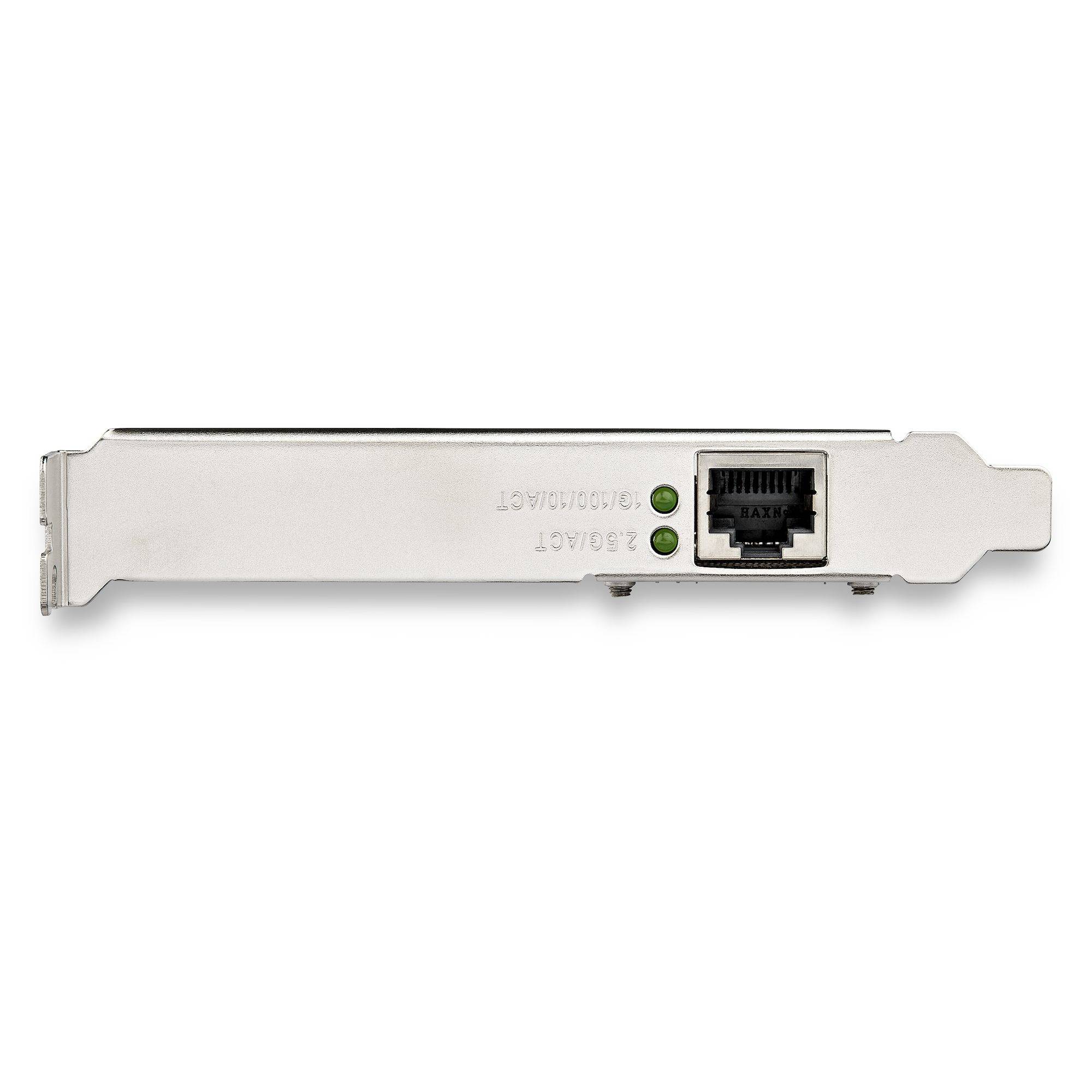 Rca Informatique - image du produit : 1 PORT PCIE NETWORK CARD - 2.5GBPS 2.5GBASE-T - X4 PCIE LAN