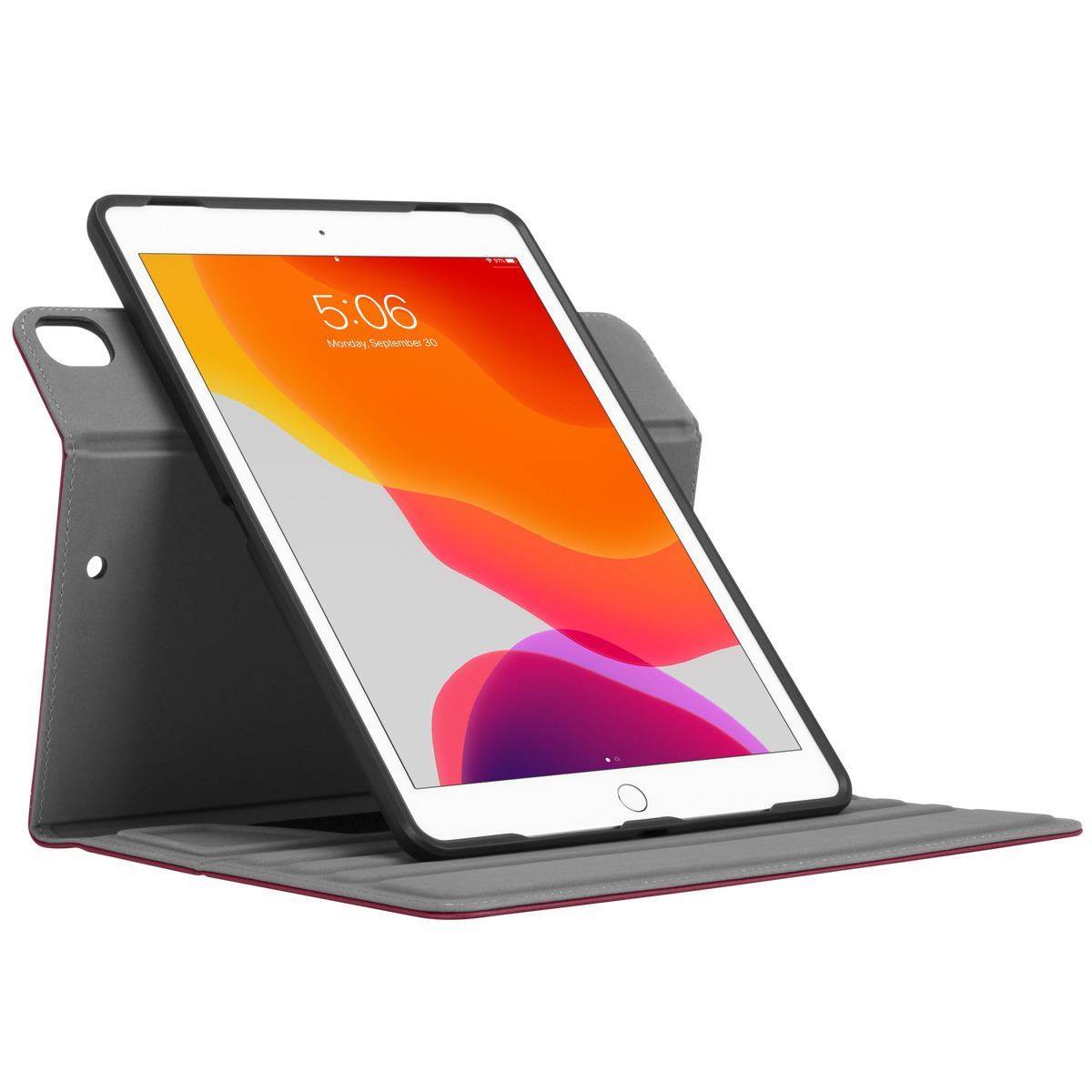 Rca Informatique - image du produit : VERSAVU CASE MAGNETIC IPAD 10.2 IPAD AIR/PRO 10.5IN BURGANDY