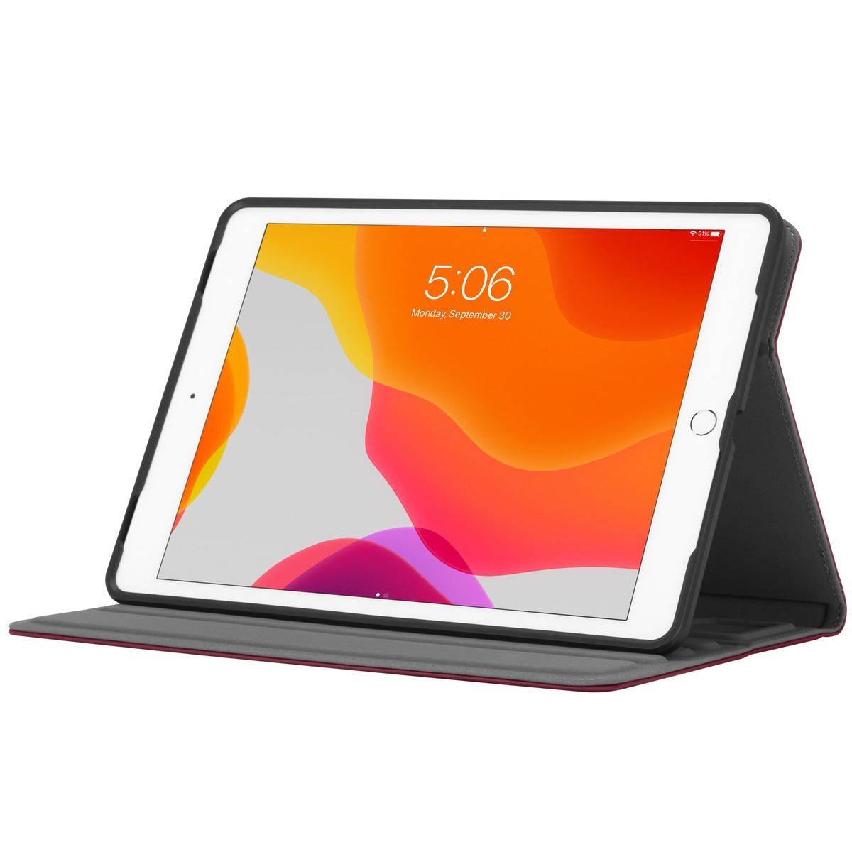 Rca Informatique - image du produit : VERSAVU CASE MAGNETIC IPAD 10.2 IPAD AIR/PRO 10.5IN BURGANDY