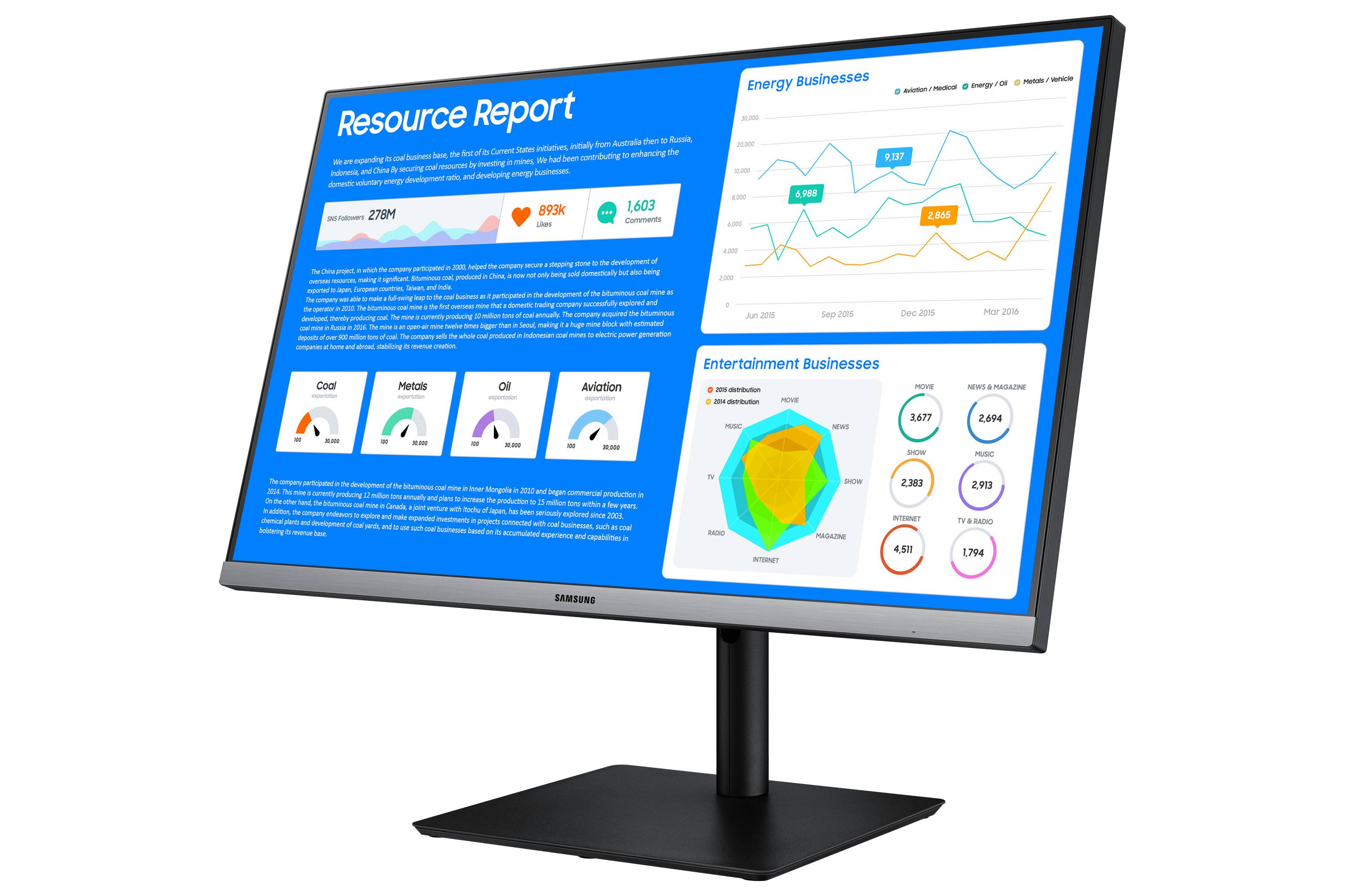 Rca Informatique - image du produit : S27R650 IPS 27IN 1920X1080 3SIDE BEZEL-LESS VGA DVI HDM