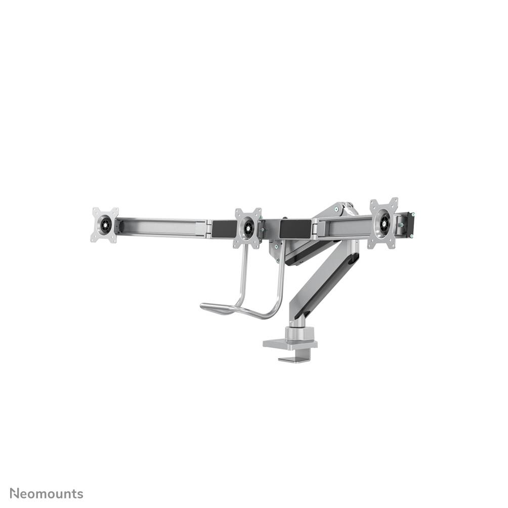 Rca Informatique - image du produit : NEOMOUNTS FLAT SCREEN DESK MOUN 10-27IN DESK CLAMP/GROMMET SILV