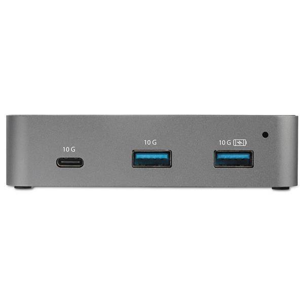 Rca Informatique - image du produit : 4-PORT USB C HUB - 10 GBPS 3X TYPE A - 1X TYPE C - POWERED