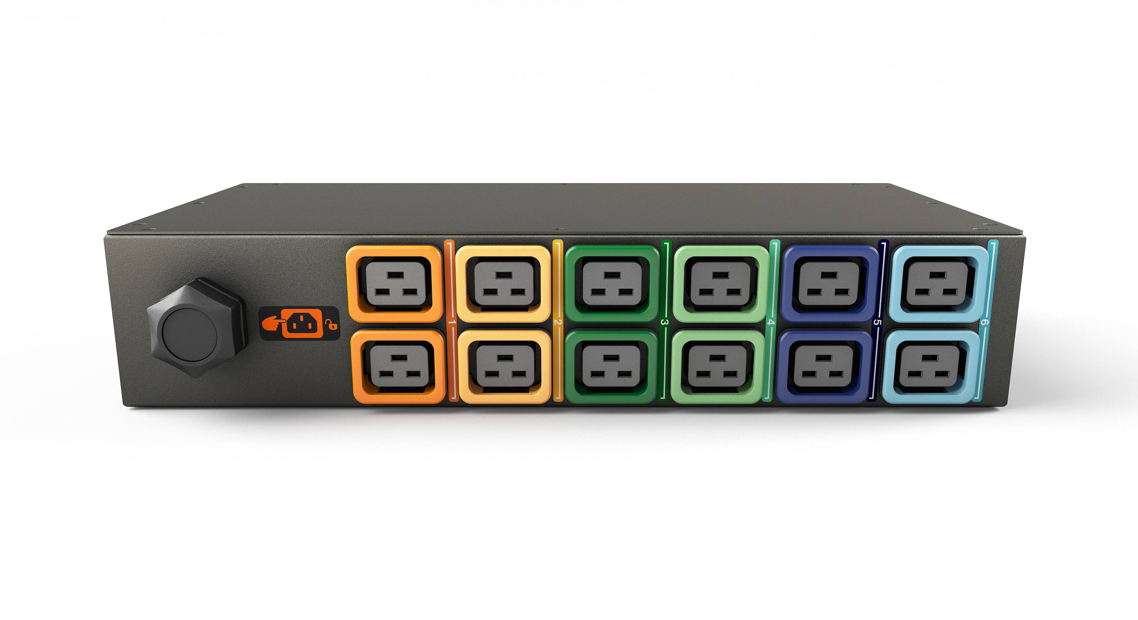 Rca Informatique - image du produit : GEIST RACK PDU MONITORED UNIT LEVEL EC 2U INPUT IEC 60309