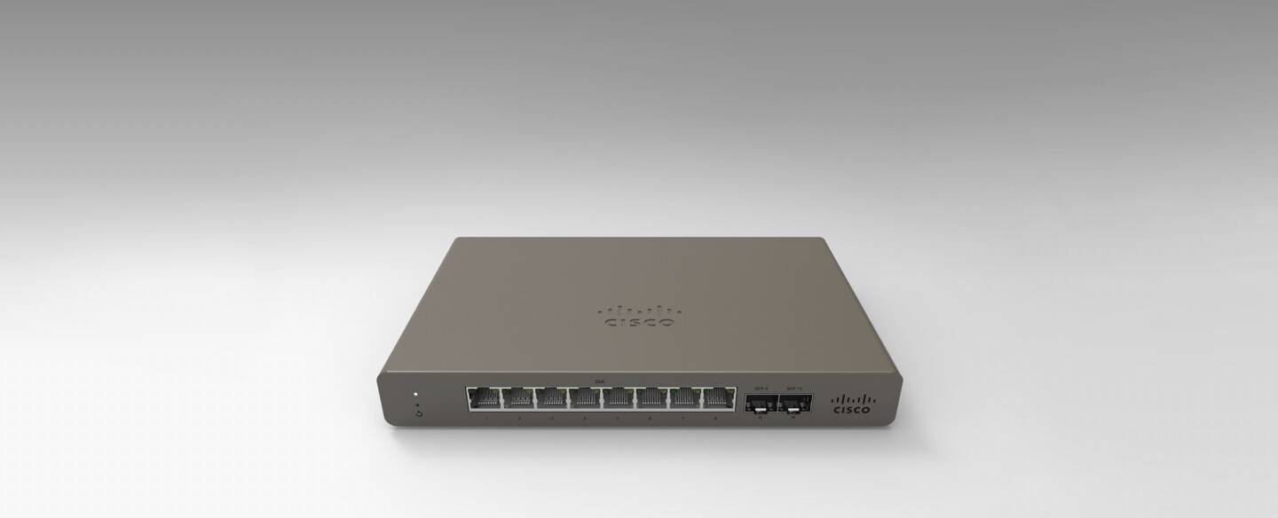 Rca Informatique - Image du produit : MERAKI GO - 8 PORT SWITCH UK POWER