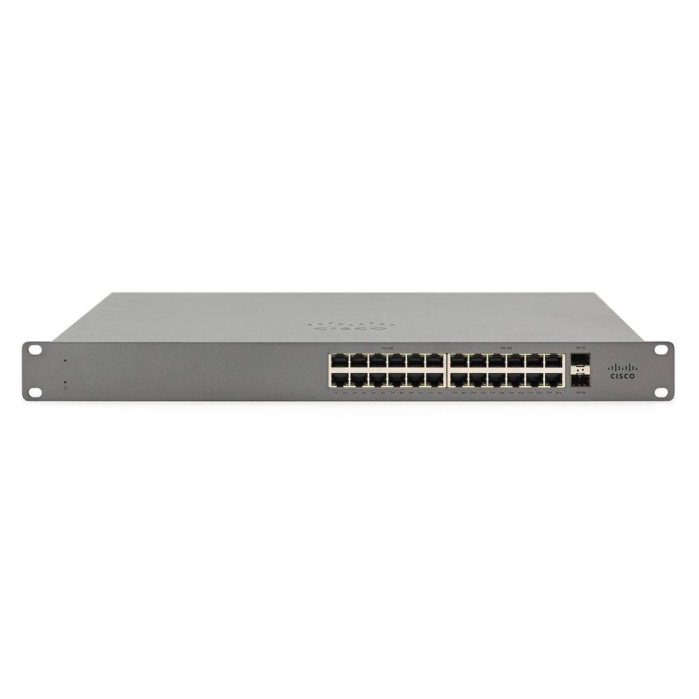 Rca Informatique - Image du produit : MERAKI GO - 24 PORT SWITCH EU POWER