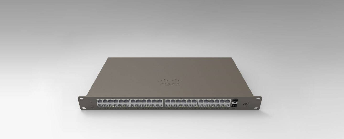 Rca Informatique - Image du produit : MERAKI GO - 48 PORT SWITCH UK POWER