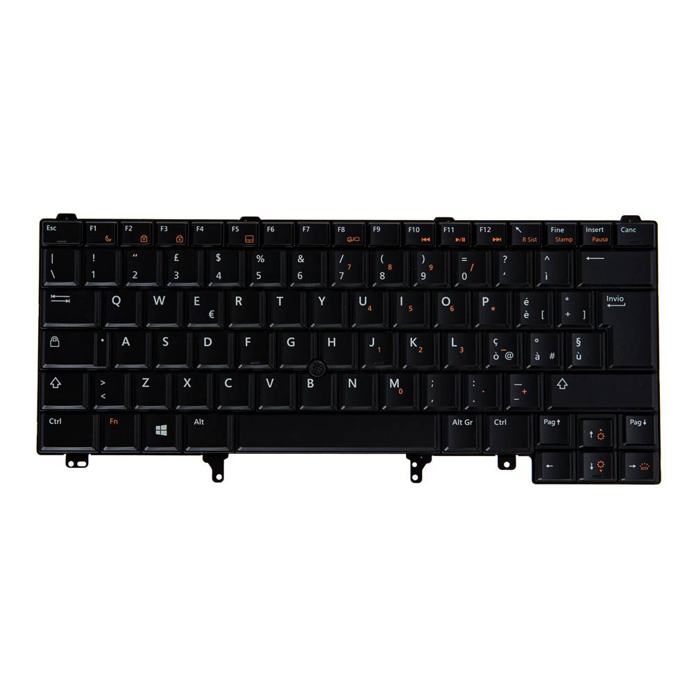 Rca Informatique - Image du produit : N/B KBD LATITUDE E7450 ITALIAN LAYOUT 83 KEY BACKLIT