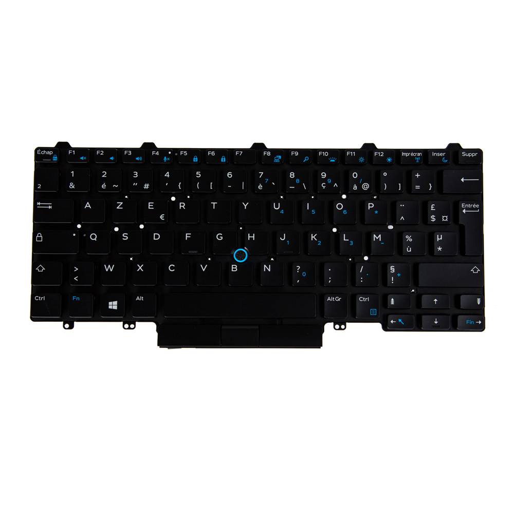 Rca Informatique - image du produit : N/B KBD LAT 5400 / 5401 FRENCH 82 KEYS NON-BACKLIT DP