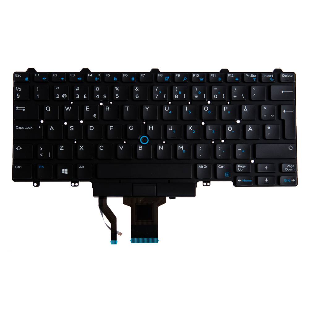 Rca Informatique - Image du produit : N/B KBD LATITUDE E5450 SWEDISH LAYOUT 83 KEY NON-BACKLIT SP