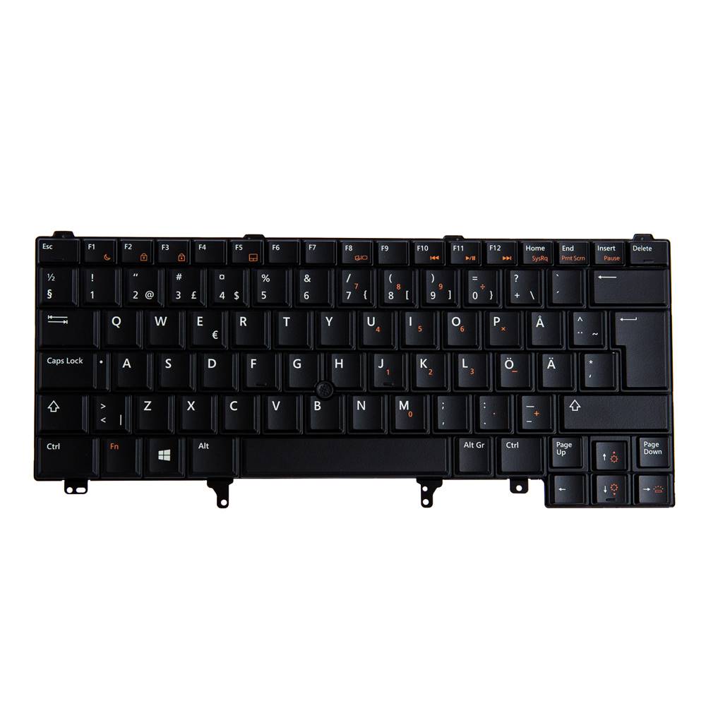 Rca Informatique - image du produit : N/B KBD SWEDISH-FINNISH 83 KEY BACKLIT DP FOR DELL LAT 5490