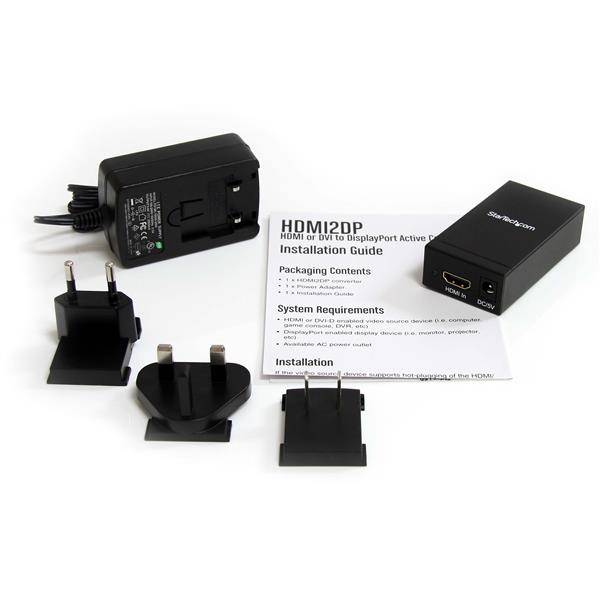 Rca Informatique - image du produit : CONVERTISSEUR ACTIF HDMI/DVI VERS DISPLAYPORT