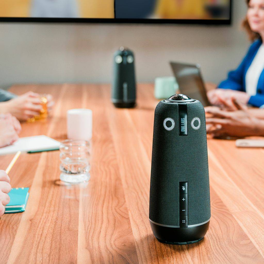 Rca Informatique - image du produit : MEETING OWL 4+ (CHARCOAL) 360 DEGREE 4K SMART CAMERA