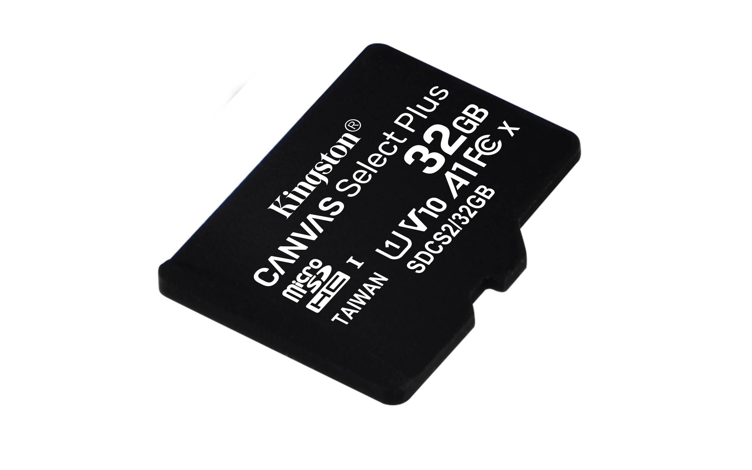 Rca Informatique - image du produit : 32GB MICROSDHC CANVAS SELECT 100R A1 C10 CARD + SD ADAPTER