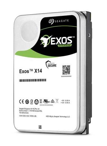 Rca Informatique - Image du produit : EXOS X14 10TB SATA 3.5IN 7200RPM HELIUM 512E/4KN