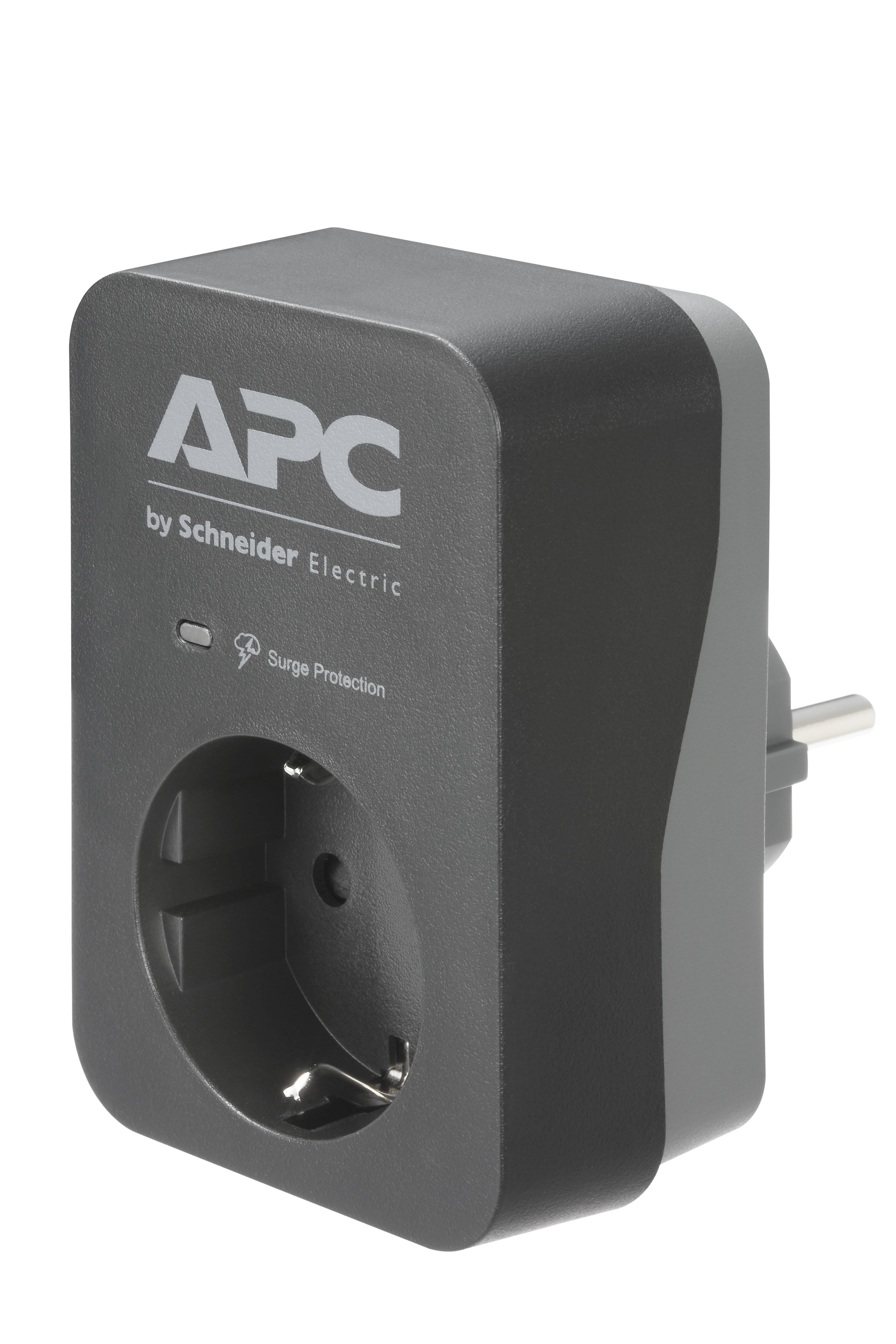 Rca Informatique - Image du produit : APC ESSENTIAL SURGEARREST 1 OUTLET BLACK 230V GERMANY