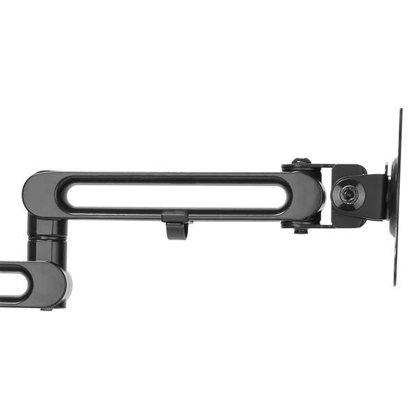 Rca Informatique - image du produit : DESK MOUNT DUAL MONITOR ARM FOR UP TO 32IN MONITORS DUAL SWIVEL