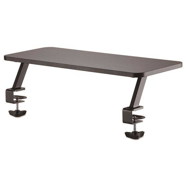 Rca Informatique - image du produit : MONITOR RISER STAND - CLAMP ON MONITOR SHELF - EXTRA WIDE