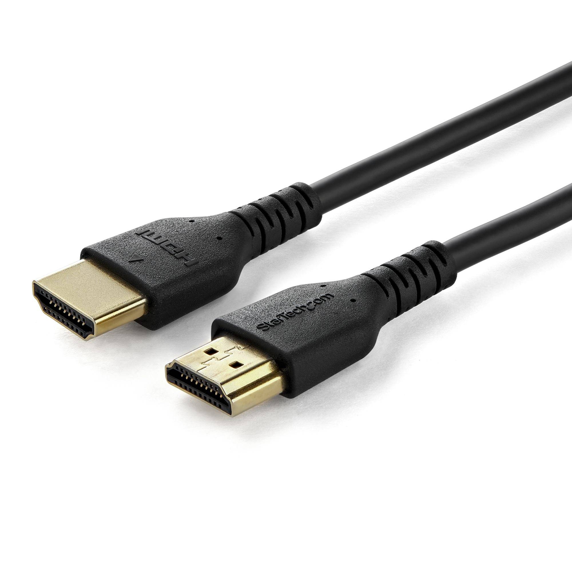 Rca Informatique - Image du produit : 2M PREMIUM HIGH SPEED HDMI WITH ETHERNET - ARAMID FIBER