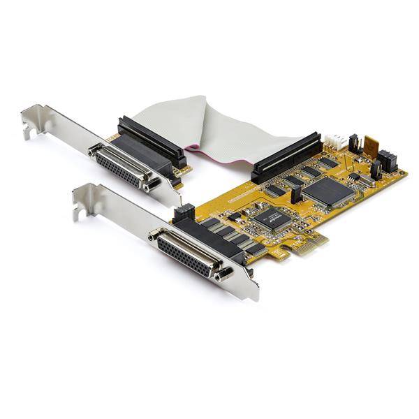 Rca Informatique - Image du produit : 8-PORT PCI EXPRESS SERIAL CARD LOW PROFILE - RS-232