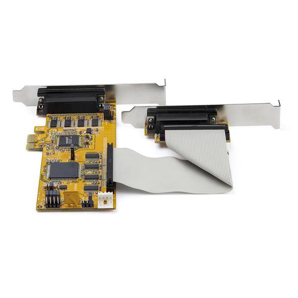 Rca Informatique - image du produit : 8-PORT PCI EXPRESS SERIAL CARD LOW PROFILE - RS-232