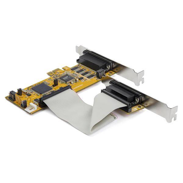 Rca Informatique - image du produit : 8-PORT PCI EXPRESS SERIAL CARD LOW PROFILE - RS-232