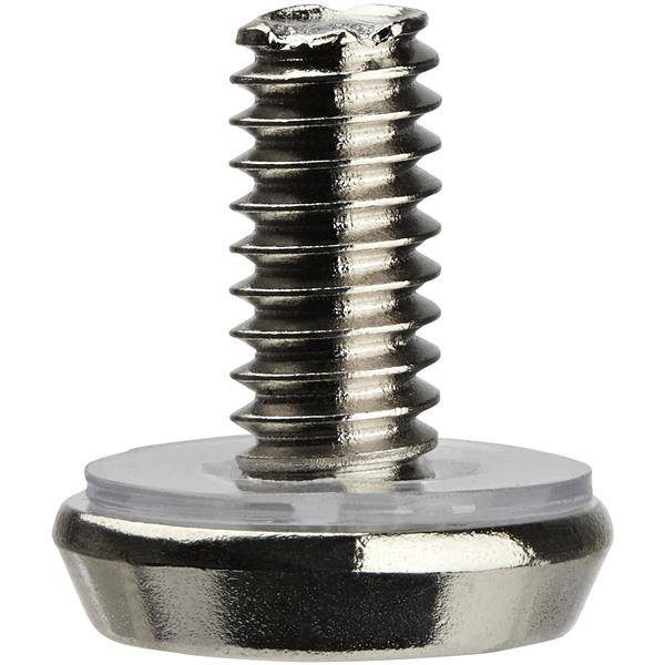 Rca Informatique - image du produit : 12-24 SERVER RACK SCREWS 50 PACK - NICKEL-PLATED