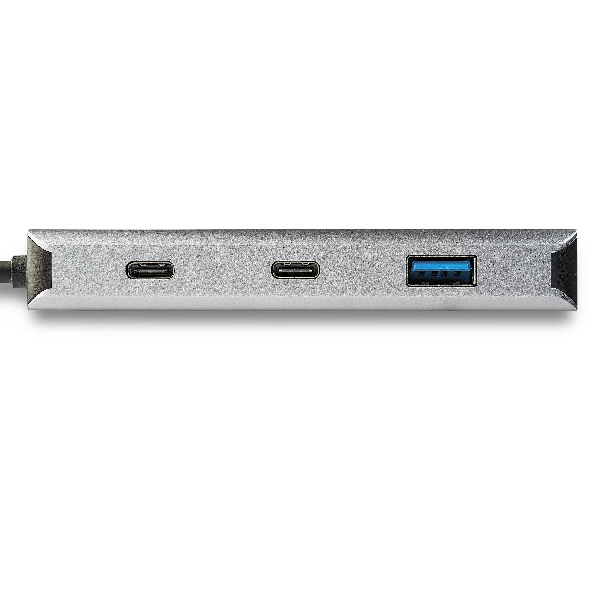 Rca Informatique - image du produit : 4 PORT USBC HUB 2X USB-A + 2X USB-C