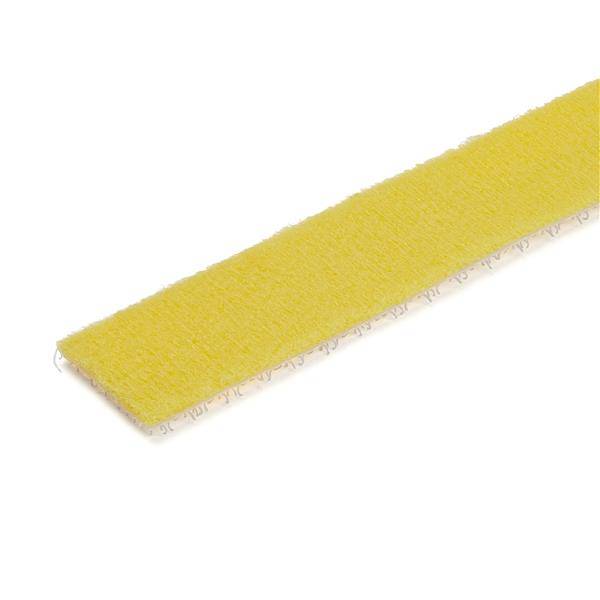 Rca Informatique - image du produit : 50FT. HOOK AND LOOP ROLL - YELLOW - RESUABLE