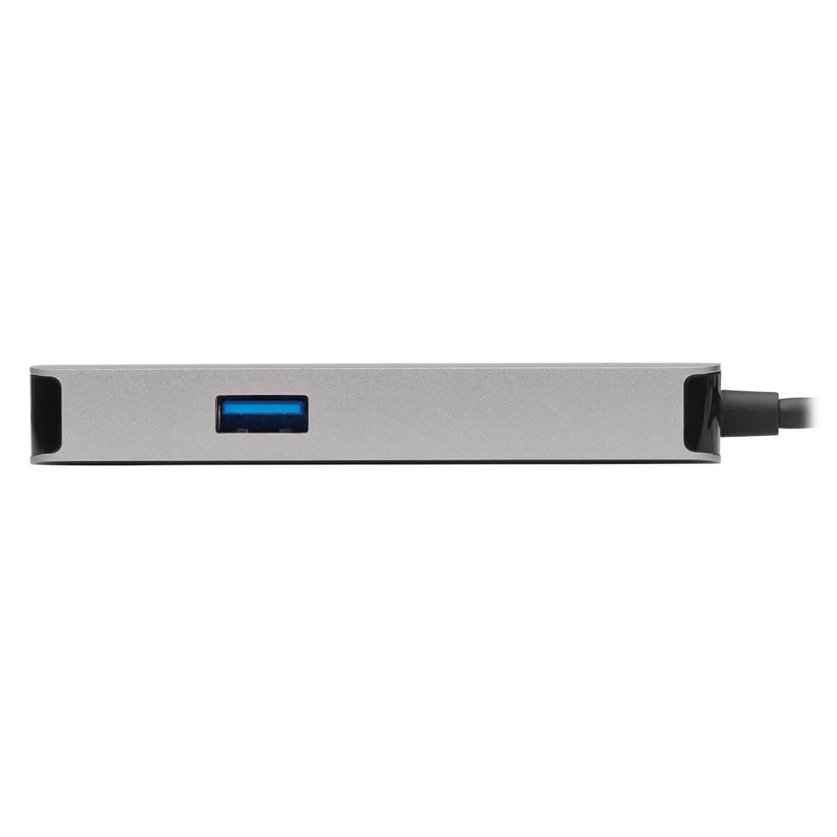 Rca Informatique - image du produit : USB-C PRT DOCK STATION HDMI 4K VGA USB-A/USB-C PD CHARG 3.0 GRY